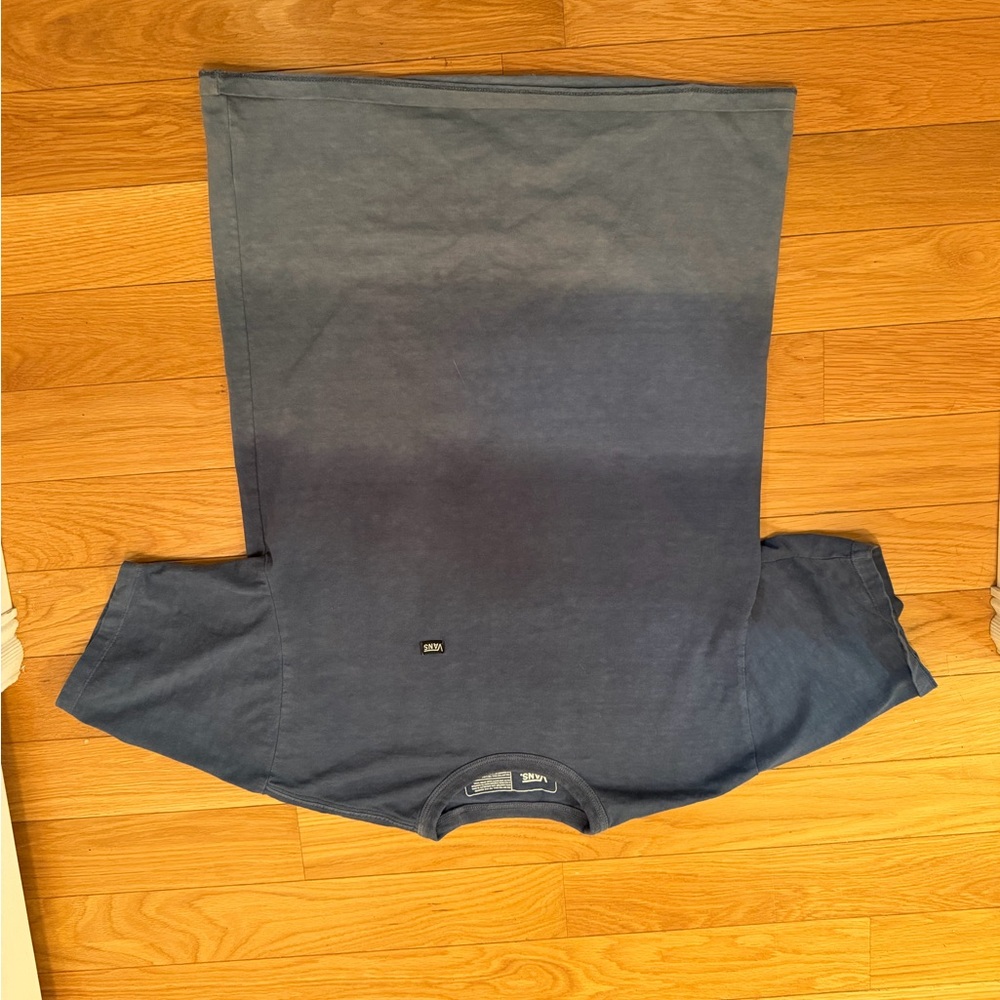 Vintage vans washed blue tee